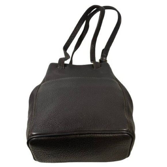 Coach Vintage Sonoma Drawstring Mahogany Pebbled Leather Bucket Bag 1998 #4923 - Picture 16 of 16